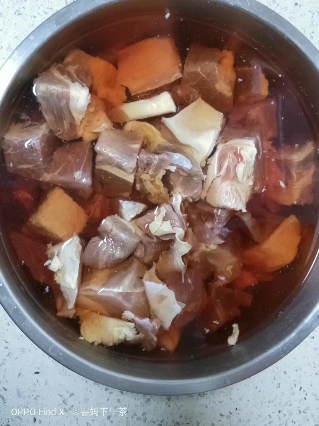 咖哩牛腩的做法-咖喱味燉菜譜