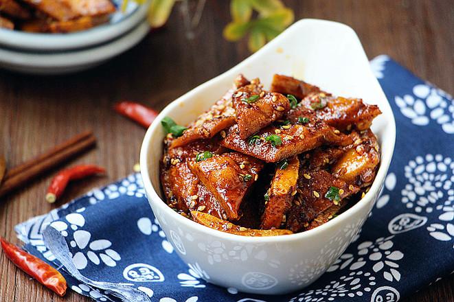 香辣豆腐干的做法-麻辣味其它工藝菜譜