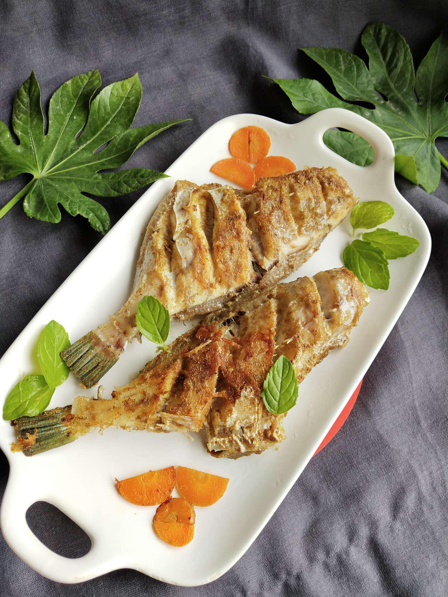 香煎扒皮魚的做法-咸鮮味煎菜譜