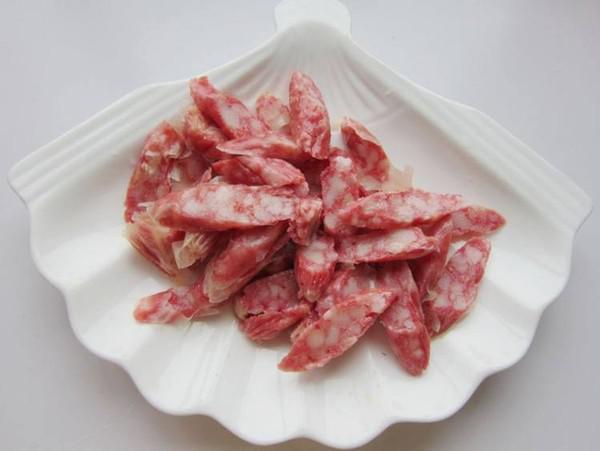 山藥炒香腸的做法-家常味炒菜譜