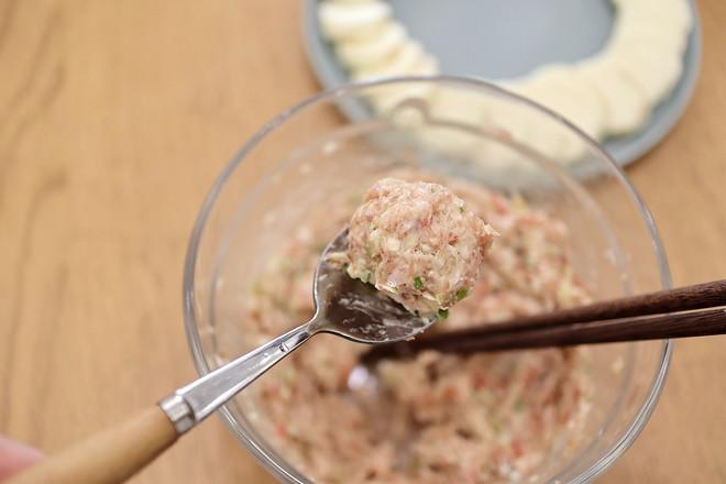 蒸蒸日上——蒸山藥肉丸的做法-家常味蒸菜譜
