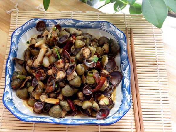 醬爆黃沙蜆的做法-家常味炒菜譜