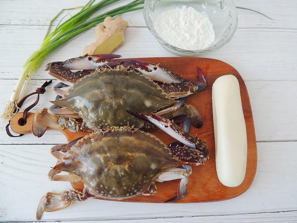 梭子蟹炒年糕的做法-家常味炒菜譜