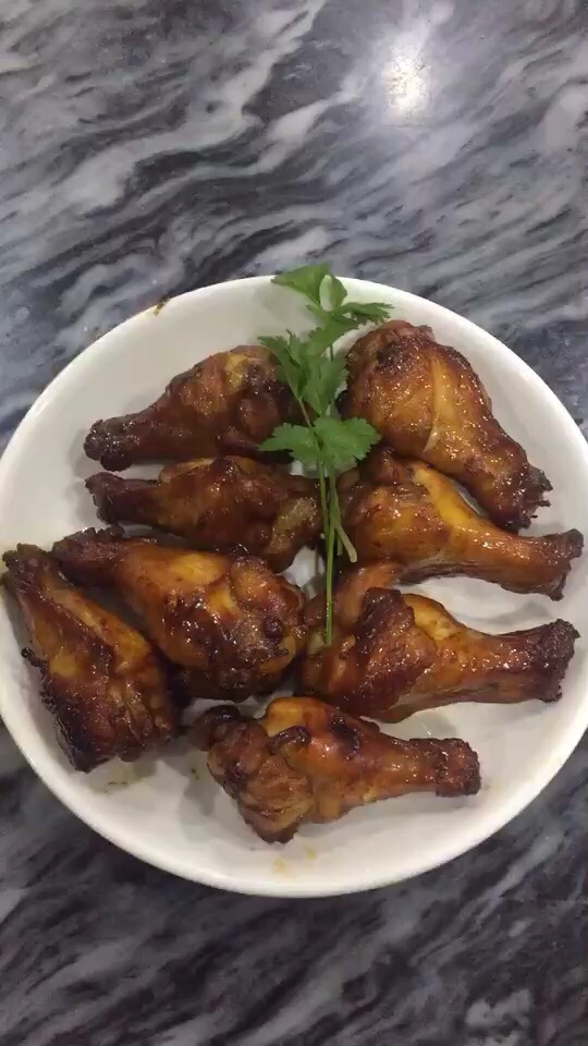 光波爐蜜汁雞翅根的做法-其它口味烤菜譜