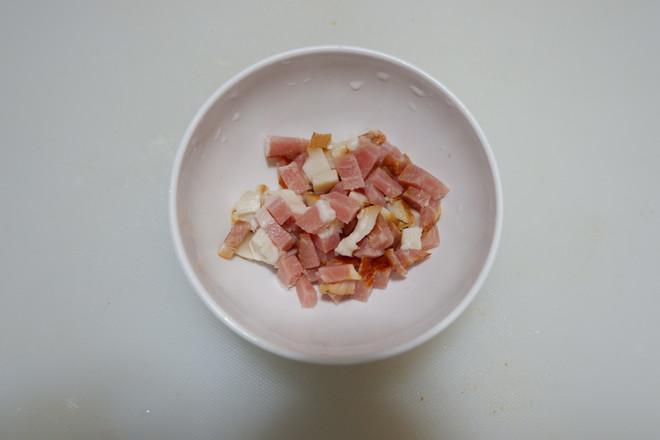 臘肉毛豆糙米飯的做法-家常味煲菜譜