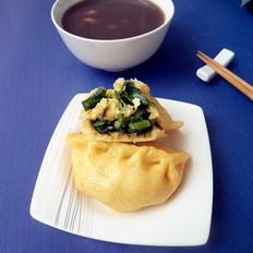 韭菜雞蛋餡混合面蒸餃的做法-咸鮮味蒸菜譜