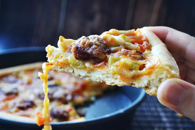 素什錦披薩的做法-咸鮮味烤菜譜