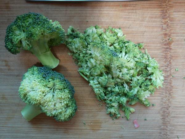 西蘭花菜餅的做法-家常味煎菜譜