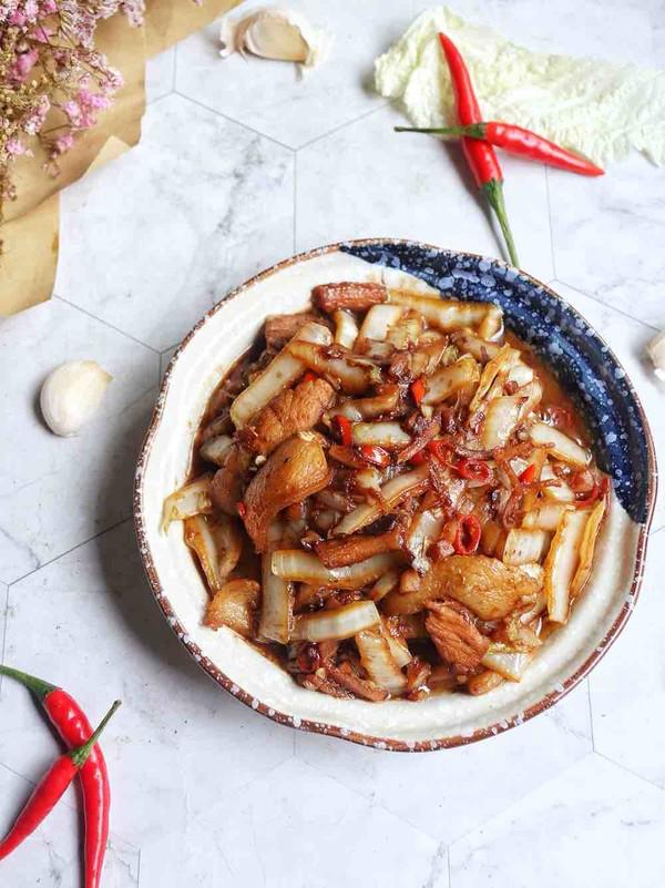 白菜幫炒肉的做法-香辣味炒菜譜-易網健康養生網 白菜幫炒肉的做法-香辣味炒菜譜