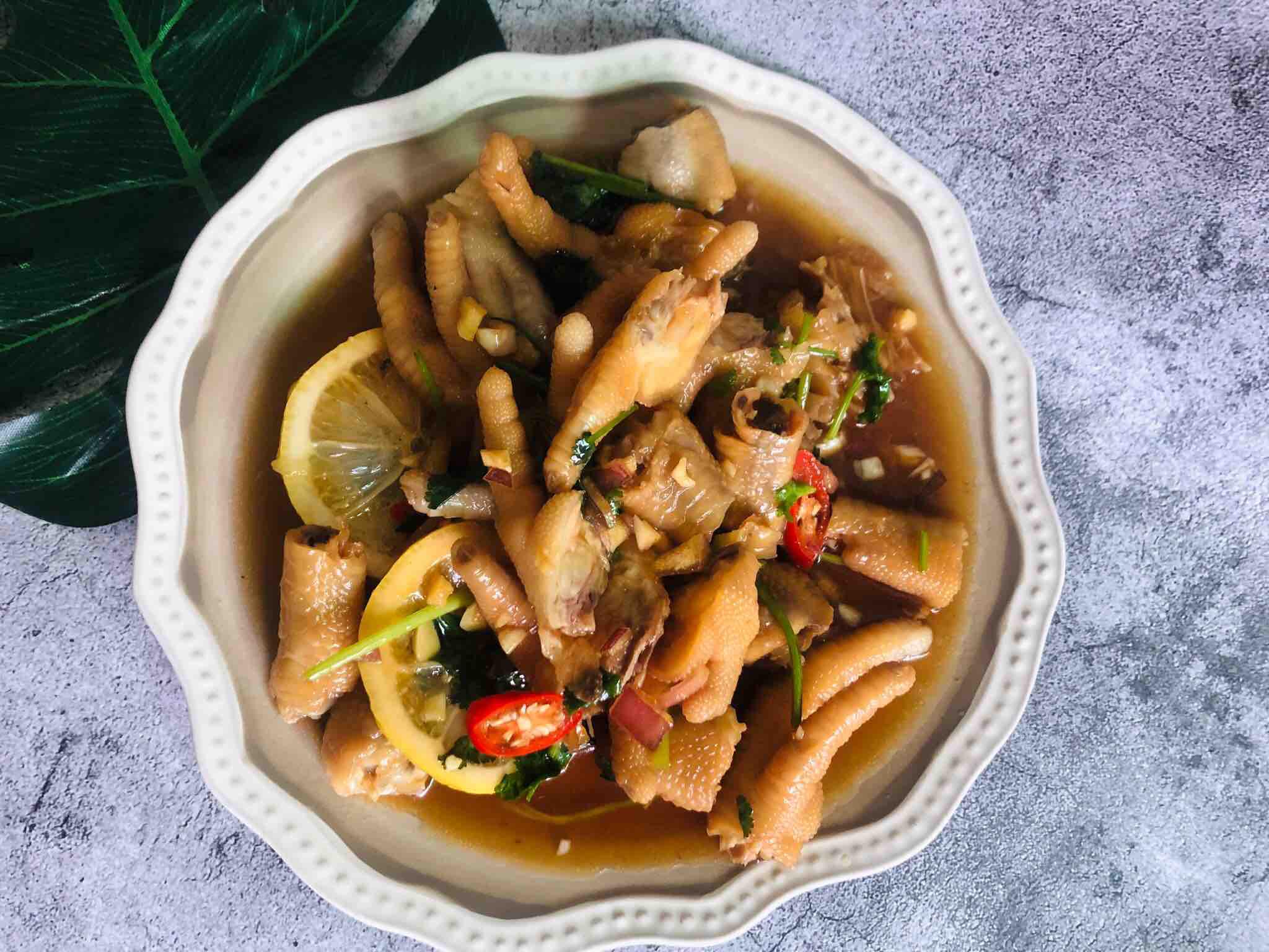 泰式檸檬鳳爪的做法-酸辣味泡菜譜