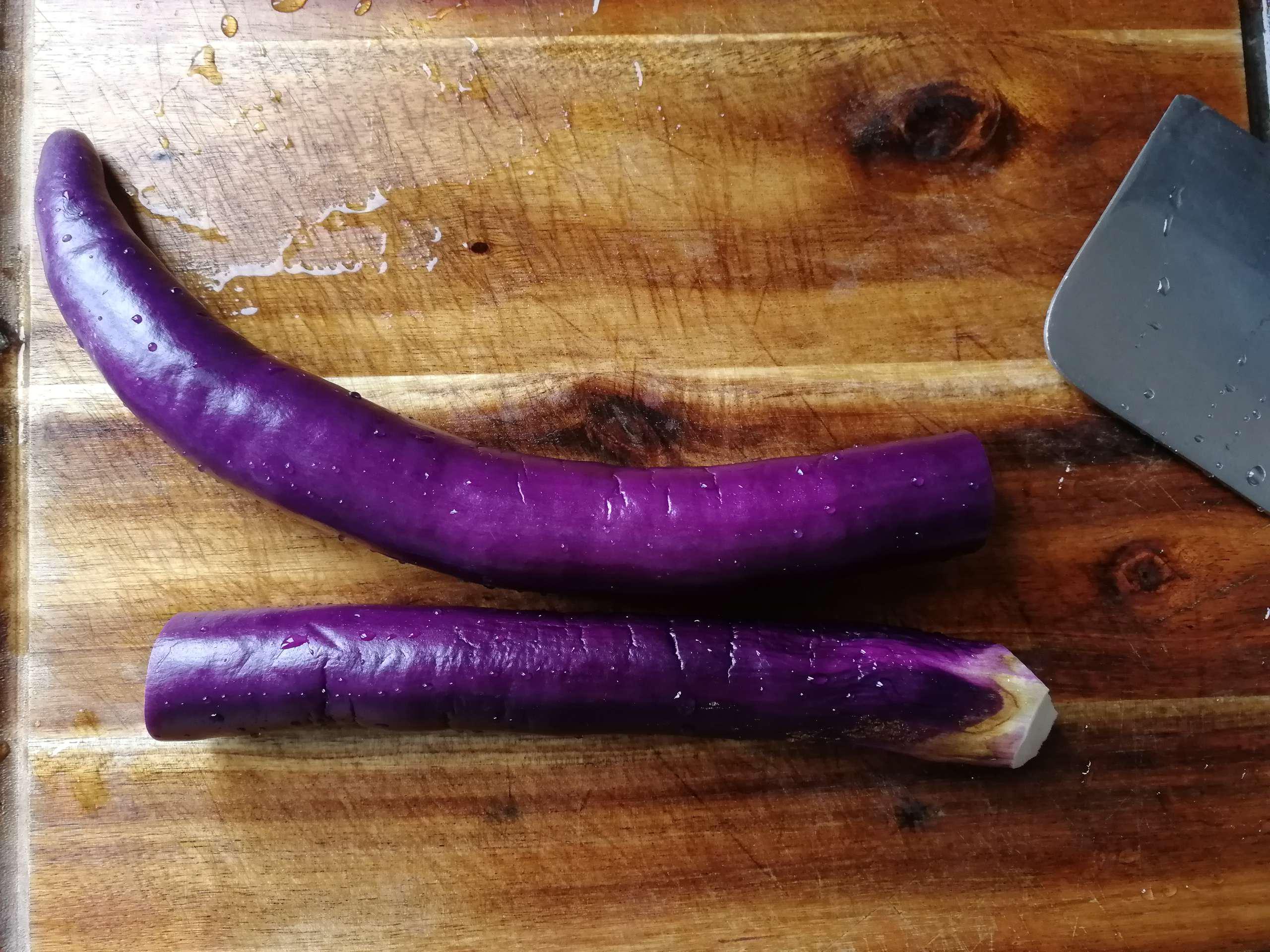 油淋茄子的做法-咸鮮味蒸菜譜