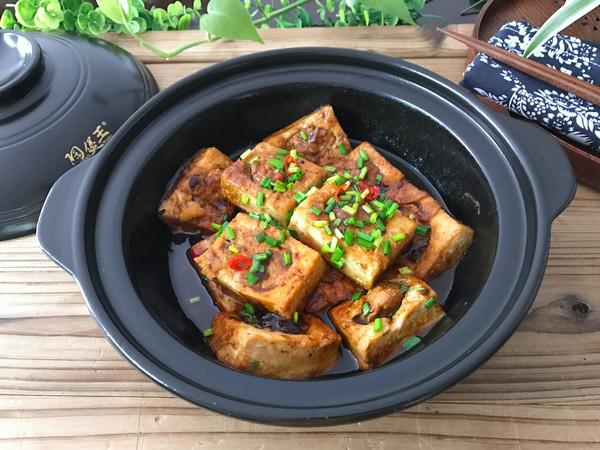 豆腐釀肉煲的做法-咸鮮味燉菜譜
