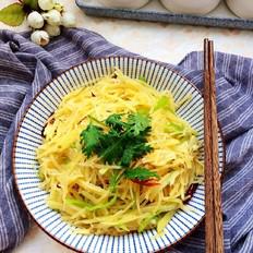 花椒土豆絲的做法-家常味炒菜譜