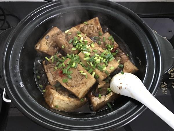 豆腐釀肉煲的做法-咸鮮味燉菜譜