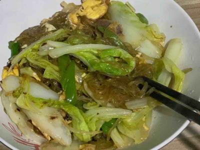 臘肉炒粉絲的做法-家常味炒菜譜