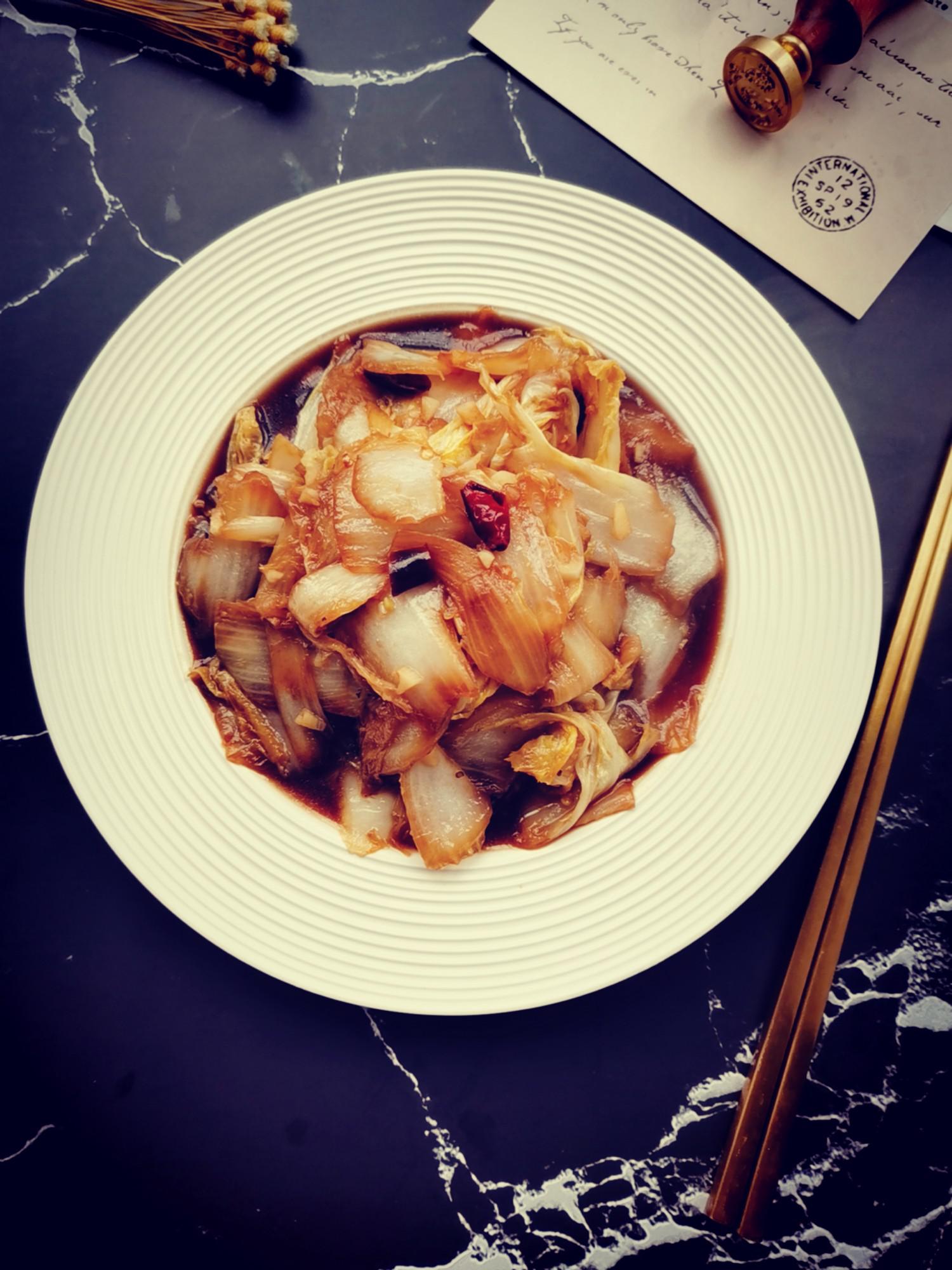 醋溜白菜的做法-酸味炒菜譜