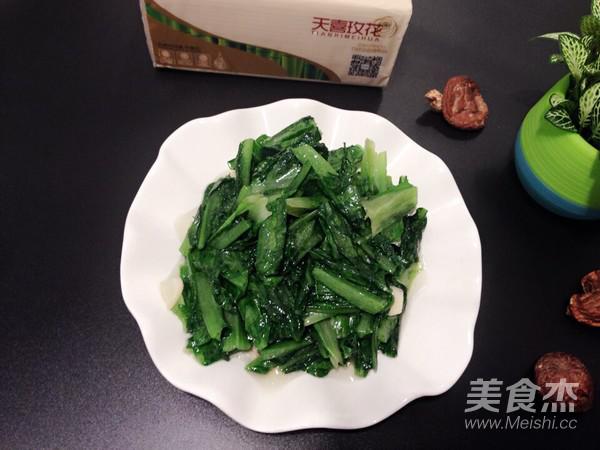 蒜炒油麥菜的做法-家常味炒菜譜
