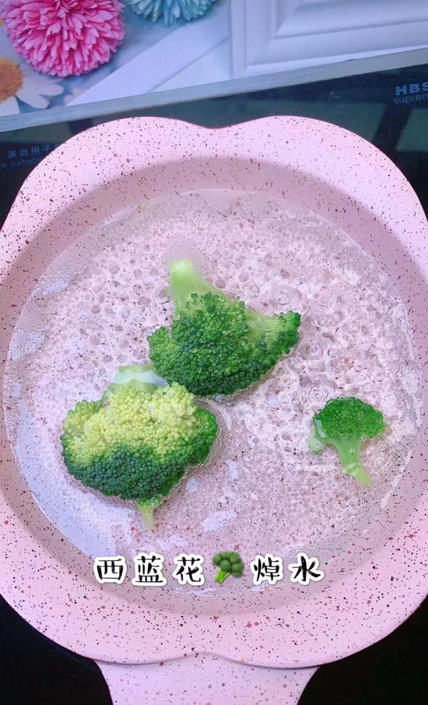 西蘭花山藥的做法-家常味蒸菜譜