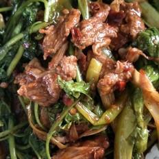 牛肉鍋,辣味牛肉,扒拉鍋的做法-家常味炒菜譜