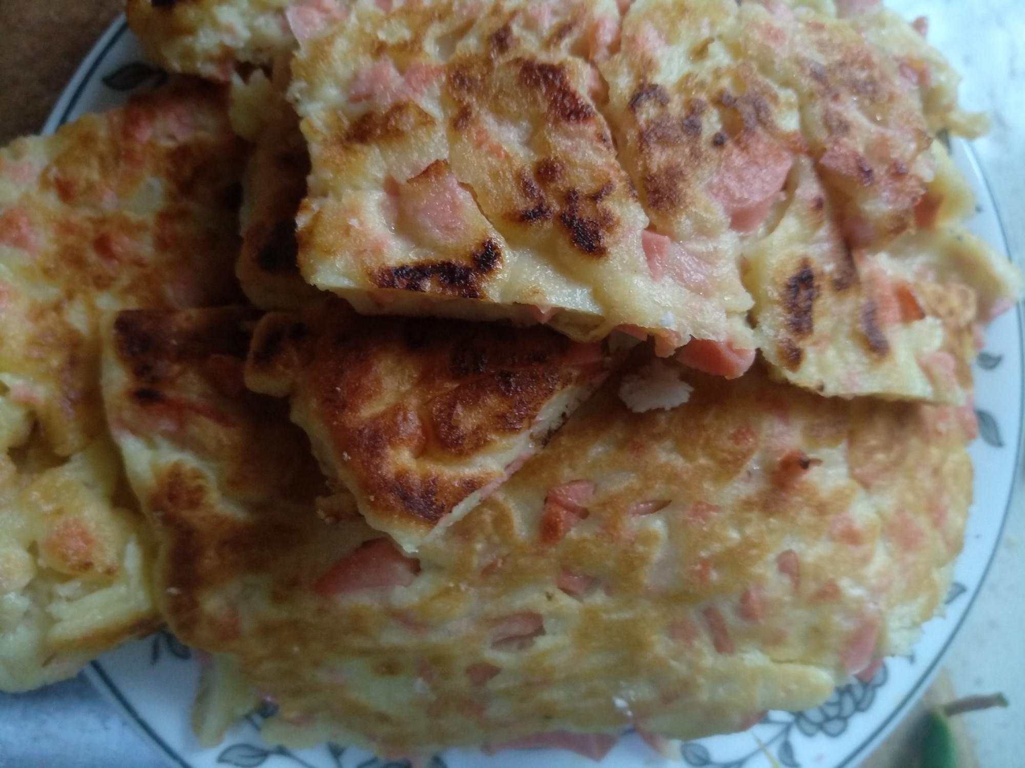 雞蛋餅的做法-家常味煎菜譜