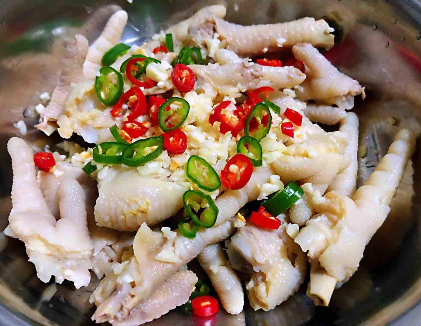 網紅檸檬鳳爪的做法-酸辣味煮菜譜