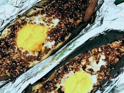 烤茄子的做法-香辣味烤菜譜