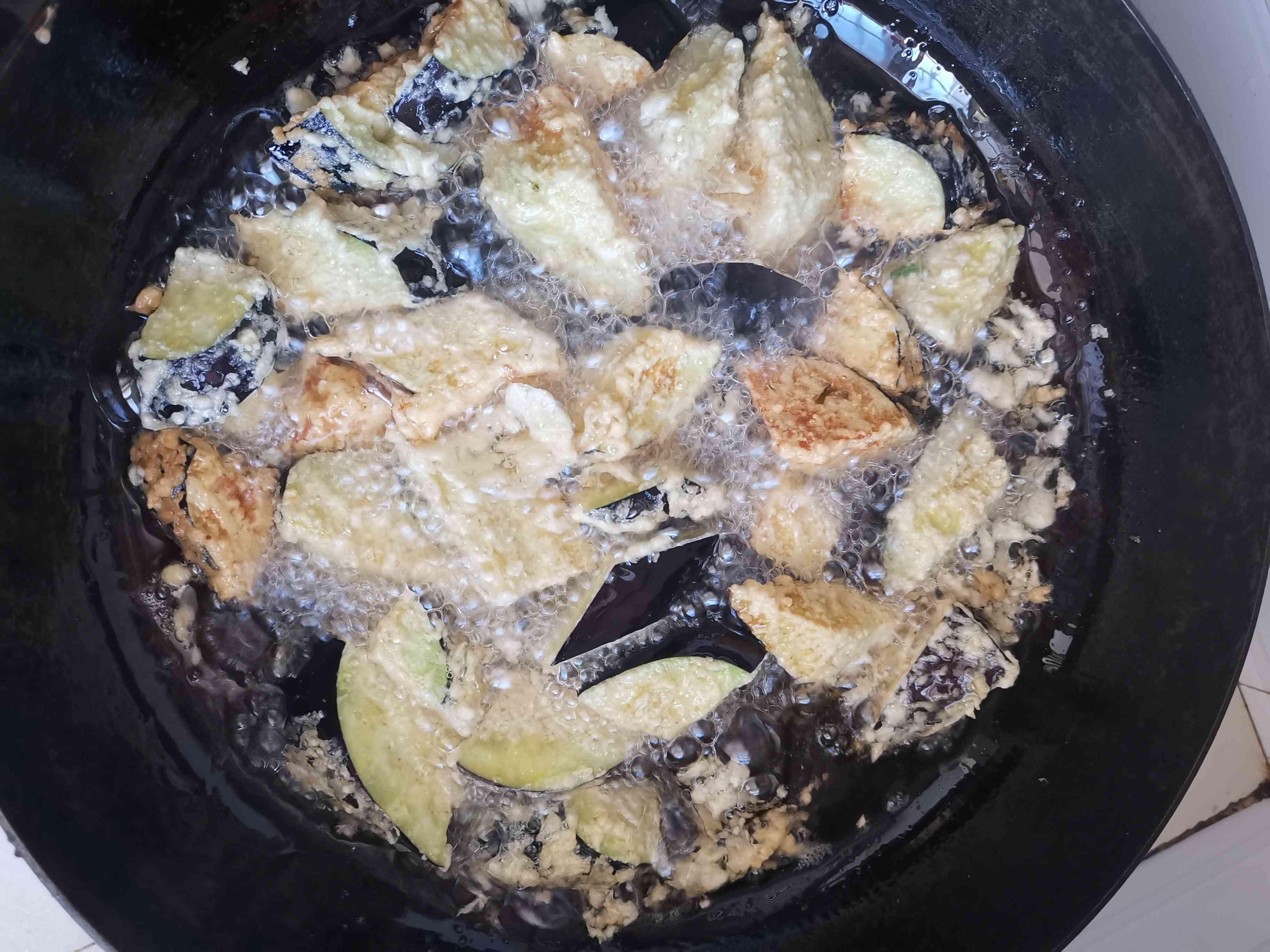 風味茄子的做法-酸甜味爆菜譜