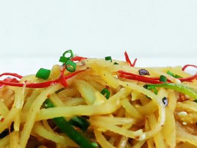 涼拌土豆絲的做法-香辣味拌菜譜