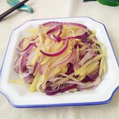 土豆絲炒洋蔥的做法-家常味炒菜譜