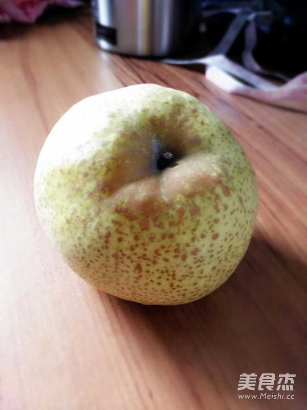 冰糖川貝蒸秋梨的做法-甜味蒸菜譜