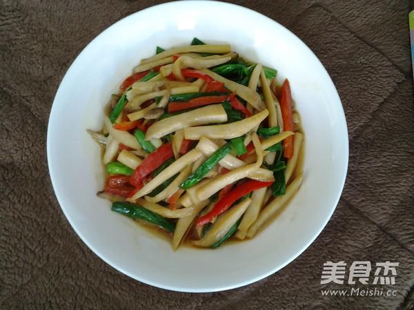 素炒杏鮑菇的做法-咸鮮味炒菜譜