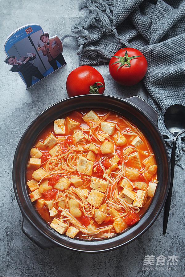 龍利魚豆腐煲的做法-家常味煮菜譜