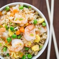 蝦仁蛋炒飯的做法-家常味炒菜譜