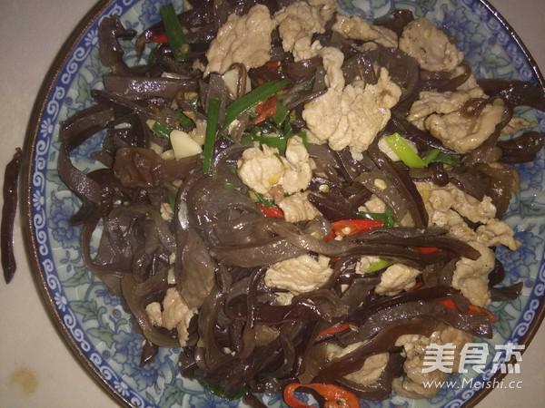 木耳炒肉的做法-香辣味炒菜譜