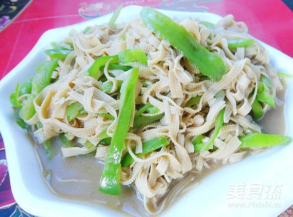 辣炒豆腐絲的做法-家常味炒菜譜