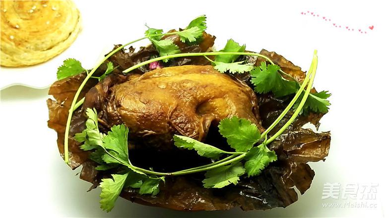 荷葉香酥雞腿的做法-其它口味燉菜譜