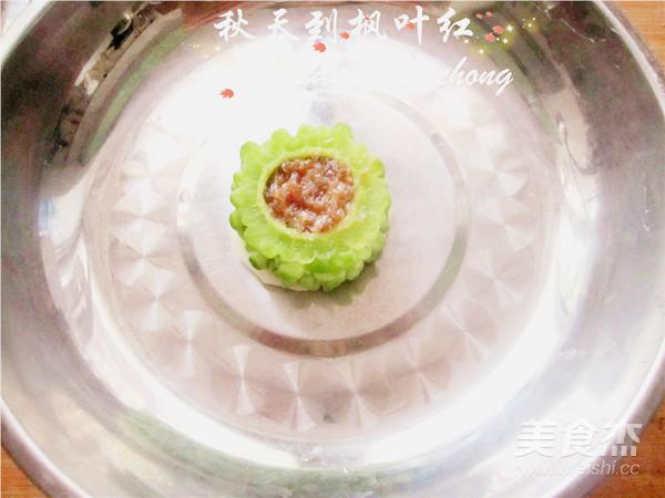 苦中作樂之苦瓜釀肉的做法-苦香味其它工藝菜譜