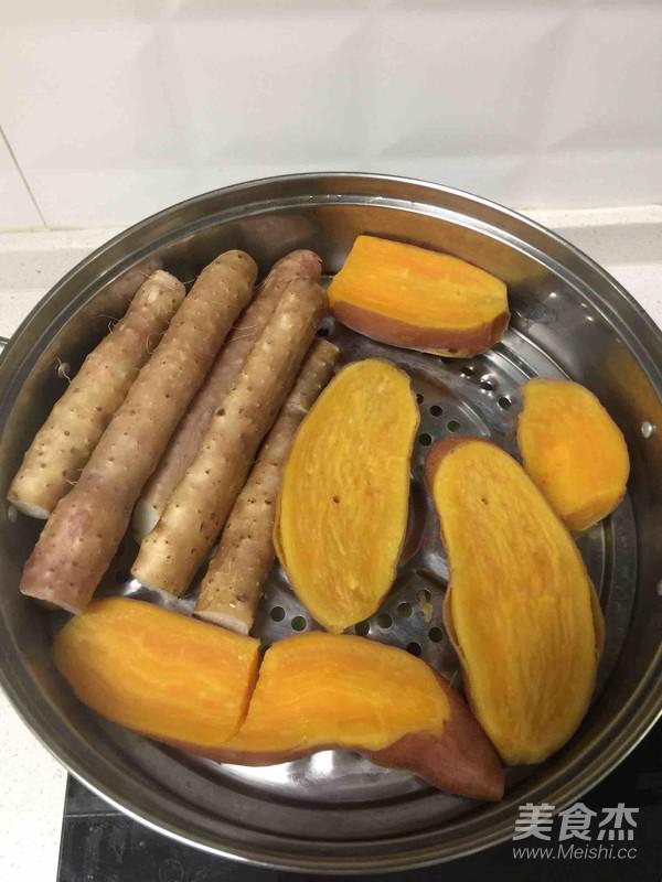 蒸玉米地瓜山藥的做法-其它口味蒸菜譜