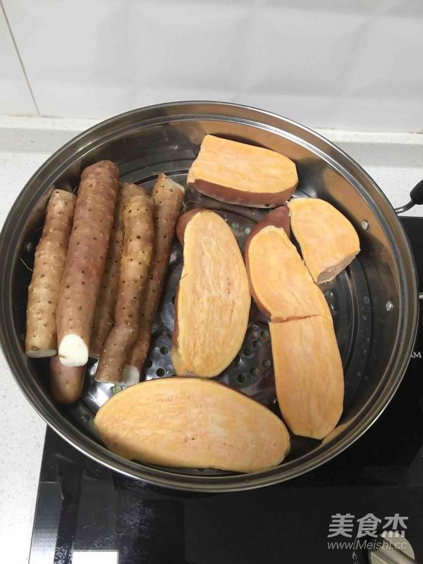 蒸玉米地瓜山藥的做法-其它口味蒸菜譜