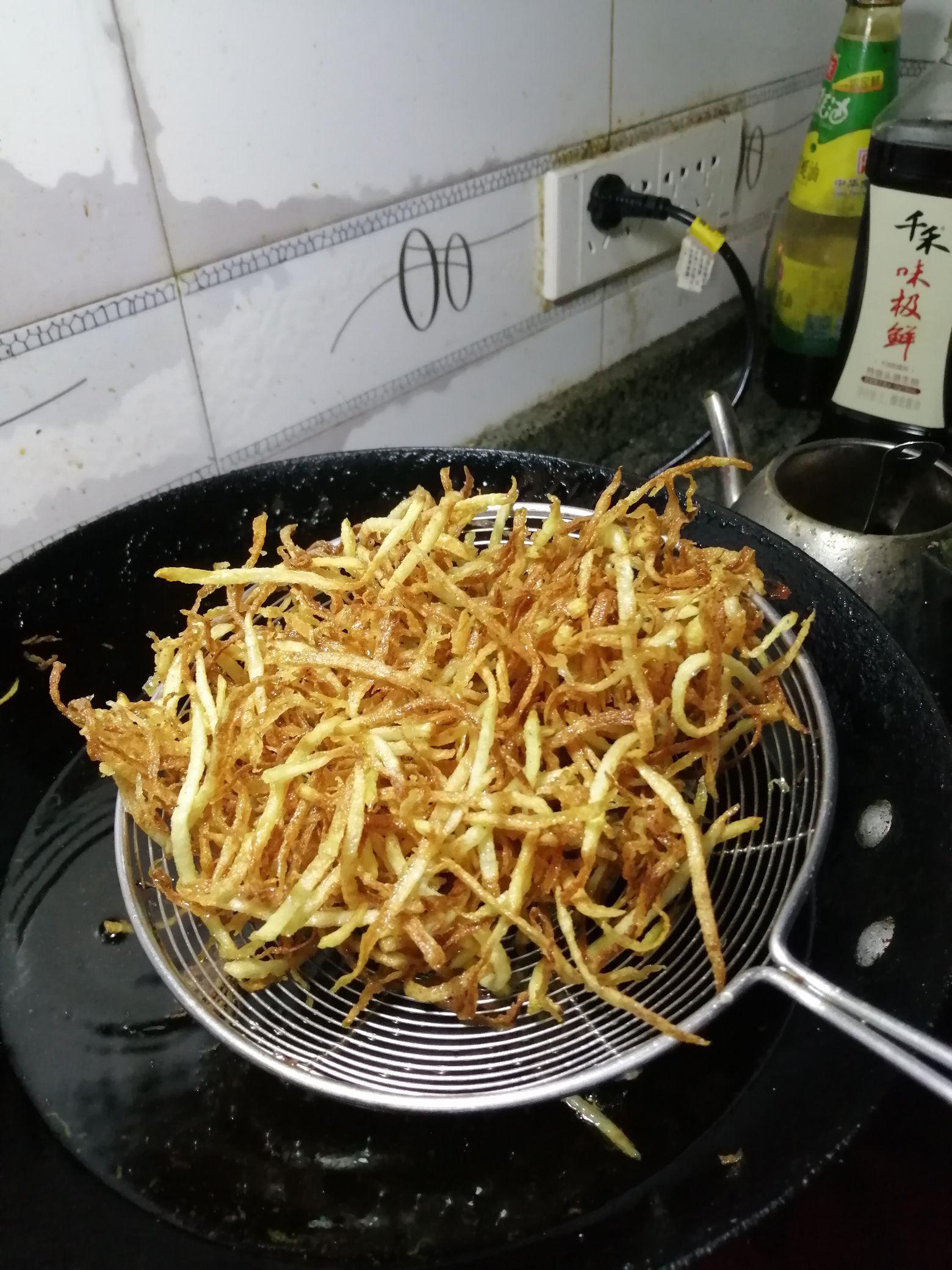 涼拌金絲的做法-酸甜味拌菜譜