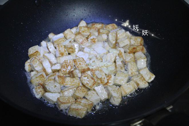 孜然小蔥煎豆腐的做法-家常味煎菜譜