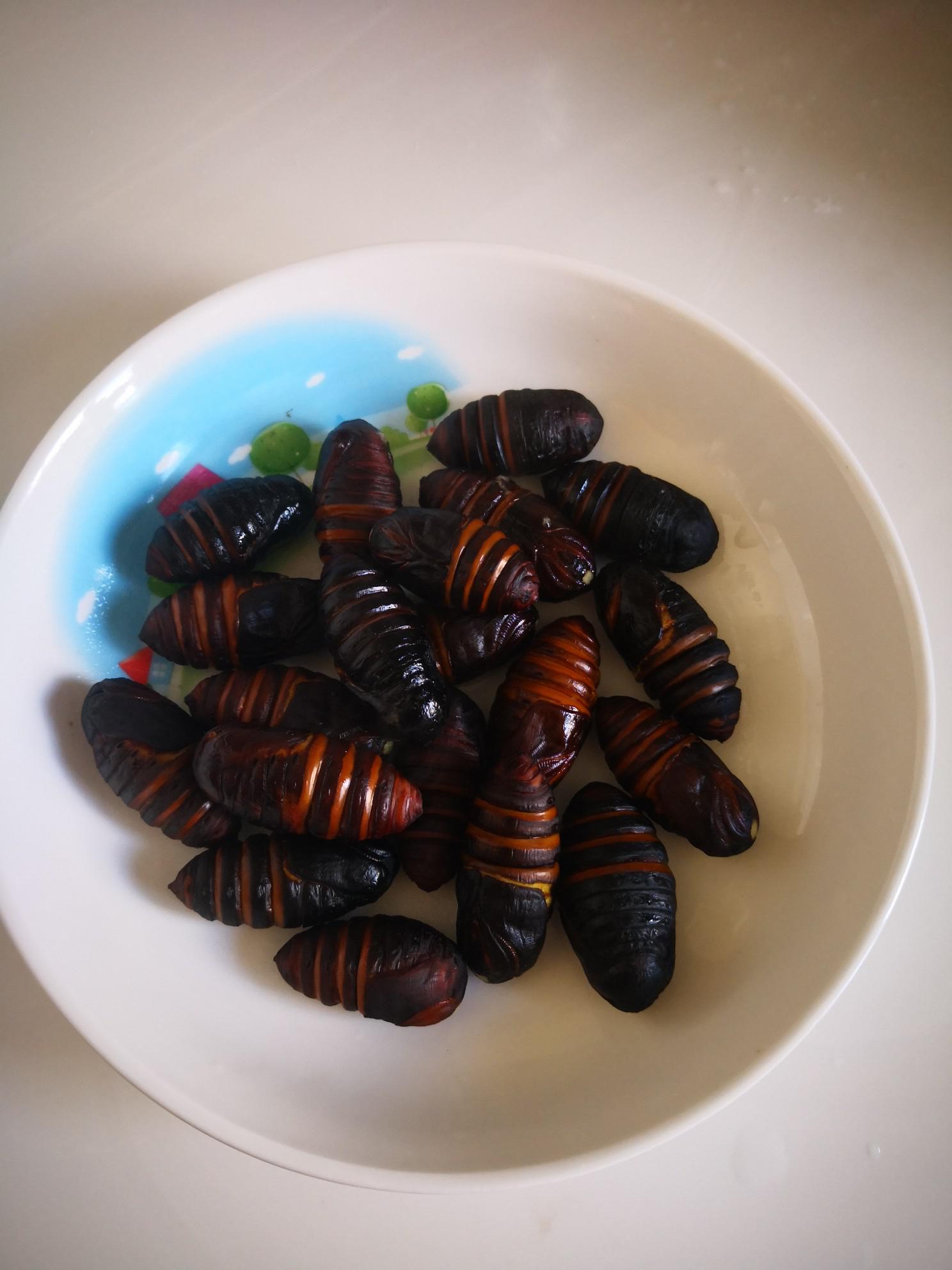 蔥香繭蛹的做法-家常味炒菜譜