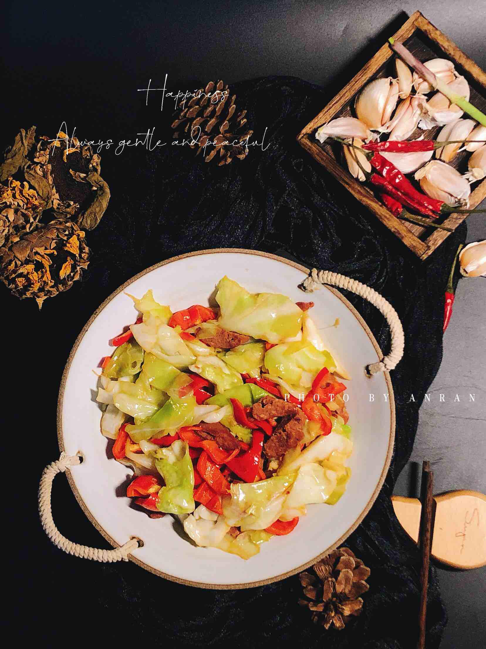 牛肉腸之燴三鮮的做法-家常味炒菜譜