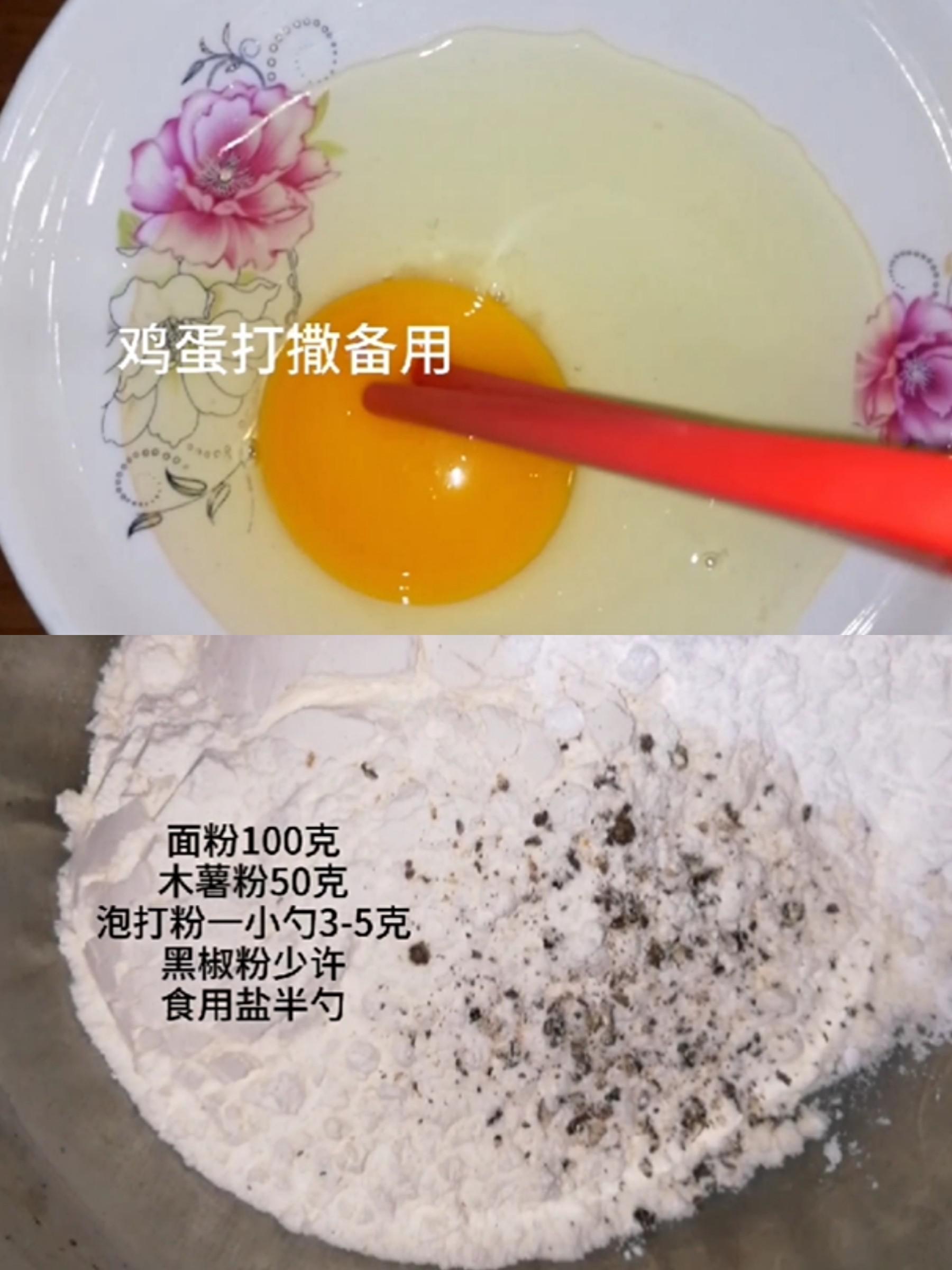 在家就吃到——香脆多汁炸雞（有鱗片）的做法-黑椒味炸菜譜