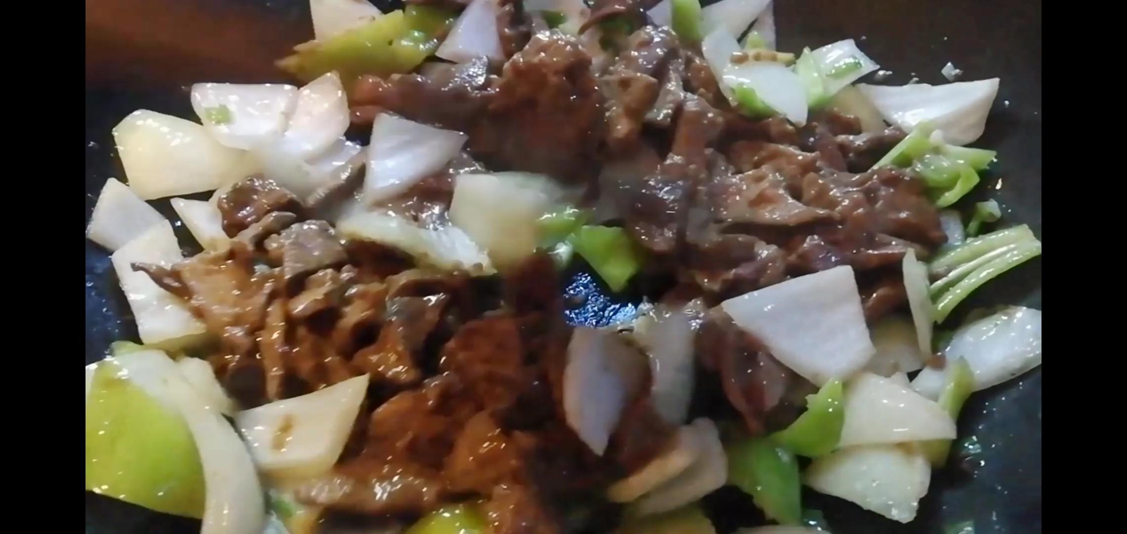 炒豬肝的做法-咸鮮味炒菜譜