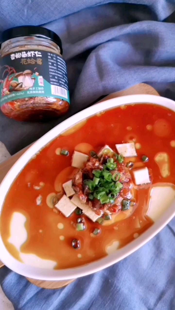 嫩豆腐與雞蛋的完美碰撞的做法-咸鮮味蒸菜譜