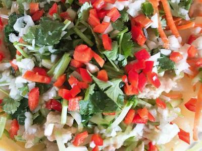 自制涼皮的做法-蒜香味蒸菜譜