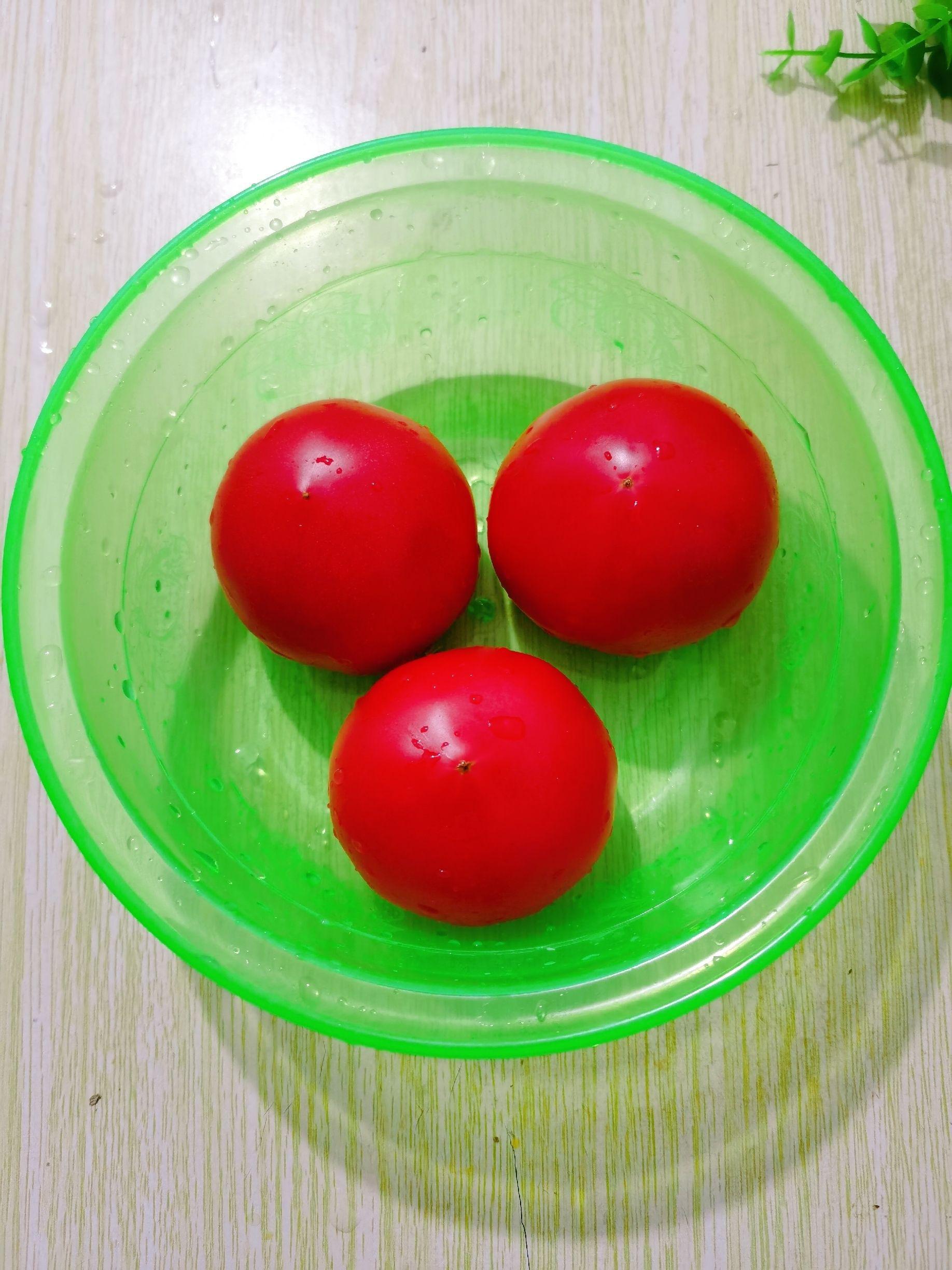 西紅柿拌糖的做法-甜味拌菜譜