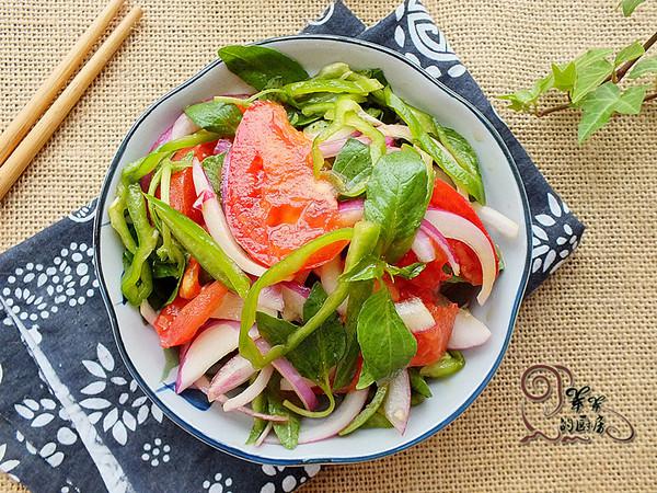 新疆老虎菜的做法-咸鮮味拌菜譜