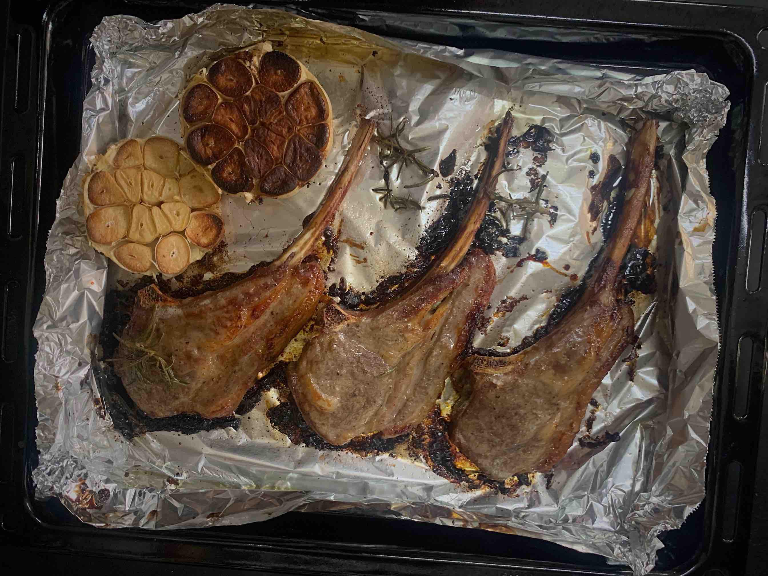 慢烤法式羊排的做法-咸鮮味烤菜譜